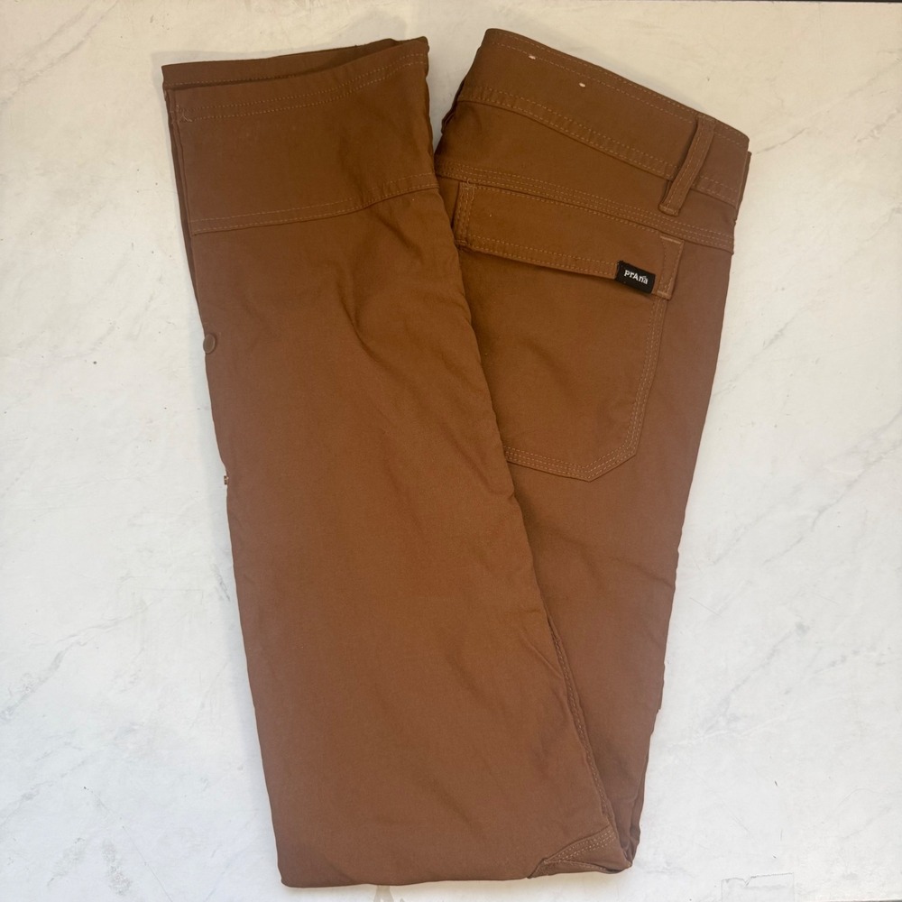 Prana Men's 32 Zion II Slim Fit Tan Pants Hiking Outdoor Travel Gorpcore - Picture 7 of 7